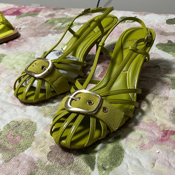 Kenneth Cole Shoes - Kenneth Cole Women's Green Heeled Sandals
